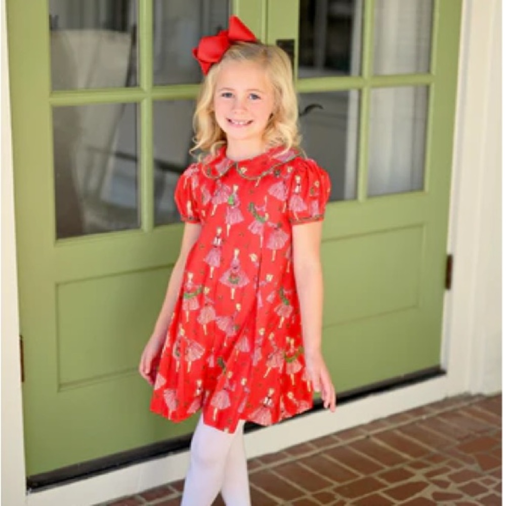 James and Lottie Christmas Dress